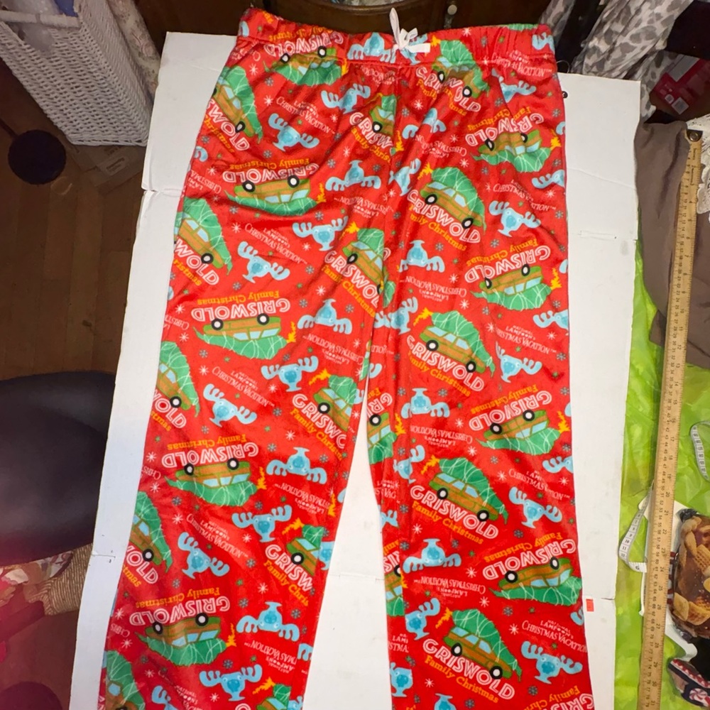 National Lampoon's Christmas Vacation themed lounge pants large funny unisex - Picture 7 of 9